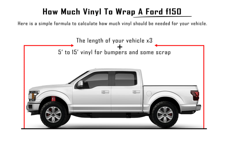 Super Gloss White vinyl wrap for Ford F150