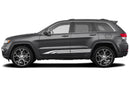 Triple way stripes decal compatible with Jeep Grand Cherokee 2011-2021