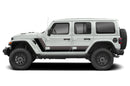 Triple retro style stripes graphics decals compatible with Wrangler JL