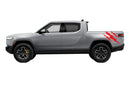 Triple thunderbolt bed graphics decals for Rivian R1T