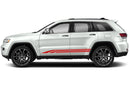 Triple way stripes decal compatible with Jeep Grand Cherokee 2011-2021