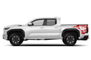 US eagle side bed graphics decals for Toyota Tacoma