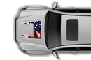 US flag print hood decals graphics compatible with Toyota Tacoma TRD pro 2016-2023