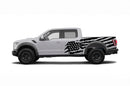 US flag side graphics decals for Ford F150 Raptor 2017-2020