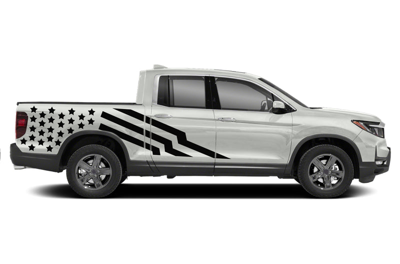 US flag side graphics decals for Honda Ridgeline