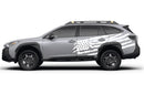 US flag side graphics decals for Subaru Outback