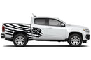 US flag side graphics decals for Chevrolet Colorado 2015-2022