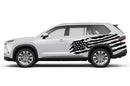 US flag side graphics compatible with Toyota Highlander