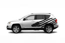 USA flag graphics decals compatible with Jeep Compass 2011-2017