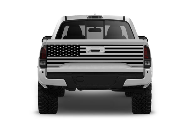 USA flag tailgate decals graphics compatible with Toyota Tacoma 2016-2023