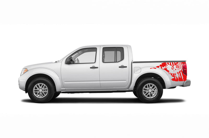 US eagle bed side graphics decals for Nissan Frontier 2005-2021