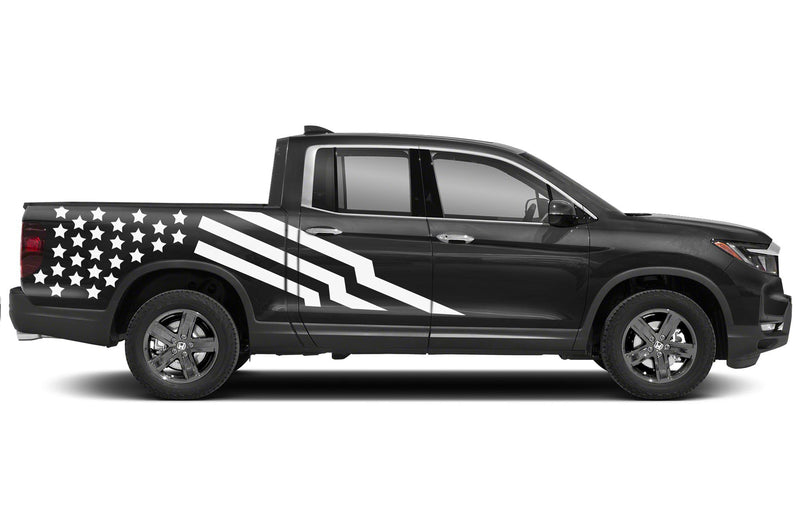 US flag side graphics decals for Honda Ridgeline