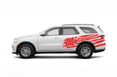 US flag side graphics decals for Dodge Durango