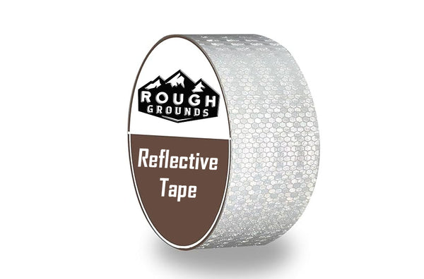 White reflective PVC safety tape for trailers