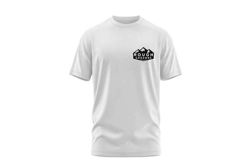 White Premium T-shirt - Rough Grounds