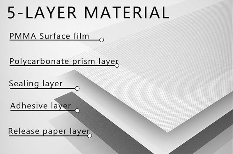 White reflective PVC safety tape for trailers