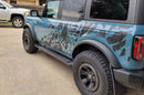 Wild horse decals graphics compatible with Ford Bronco