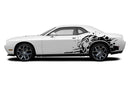 Wild lion side graphics decals for Dodge Challenger