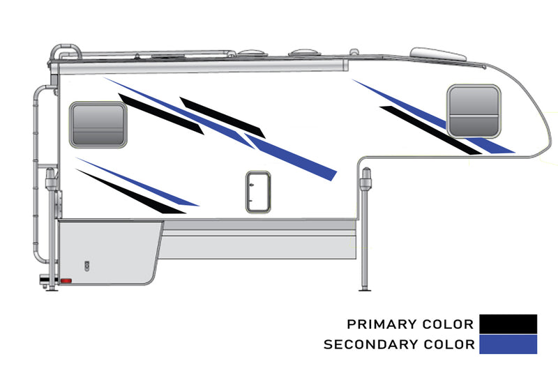 Replacement graphics decals for Truck Camper (kit RG15000)