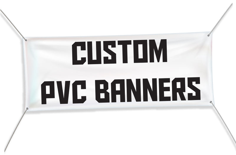 Custom full colored logo banner