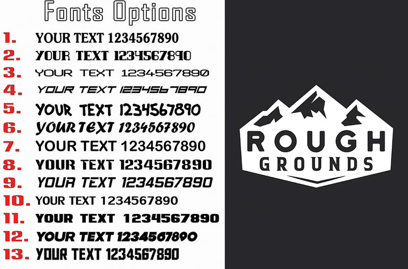 Transit Custom Letters Custom Vinyl Lettering Decals for Ford Transit