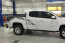 Mud splash side bed decals graphics compatible with GMC Canyon 2015-2022