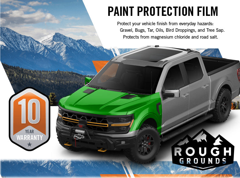 Pre-cut paint protection film (PPF) kit for Ford F-150 hood & fender