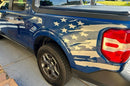 Flag side bed decals graphics compatible with Ford Maverick