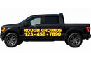 Custom Reflective Text & Lettering Decals – High Visibility Graphics