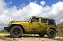 Mountain forest door decals graphics compatible with Jeep Wrangler JK