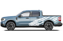 USA flag side graphics decals for Ford Maverick