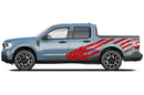 USA flag side graphics decals for Ford Maverick