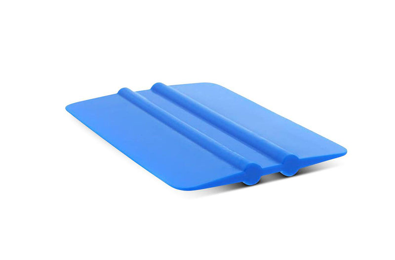 Flexible blue squeegee