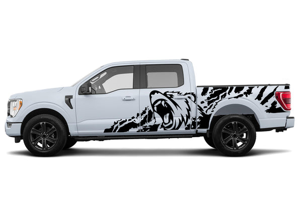 Bear splash side graphics decals for Ford F150