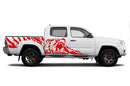 Bear splash side graphics decals for Toyota Tacoma 2005-2015
