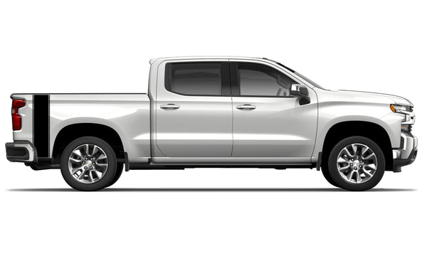 Bed side stripes graphics decals for Chevrolet Silverado