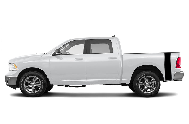 Bed side stripes graphics decals for Dodge Ram 2009-2018