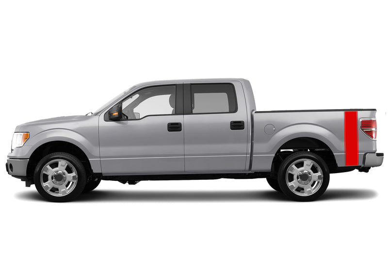 Bed side graphics decals for Ford F150 2009-2014