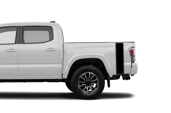 Bed side stripes decals graphics compatible with Toyota Tacoma 2016-2023