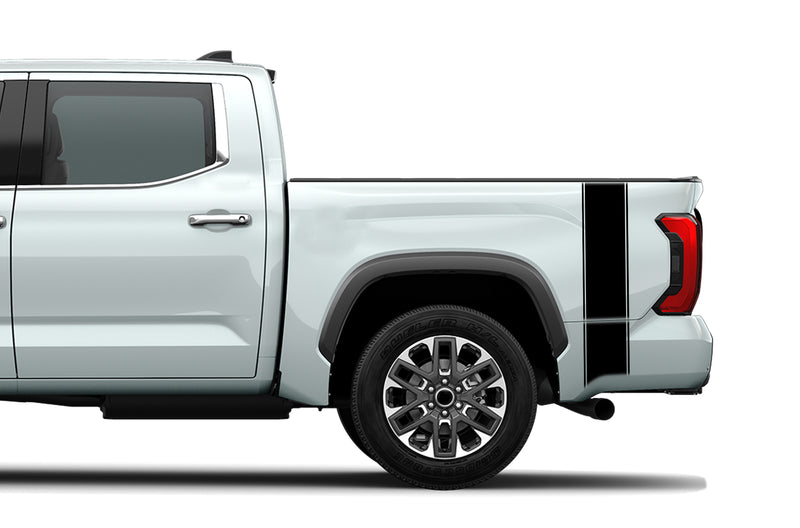 Bed side stripes decals graphics compatible with Toyota Tundra