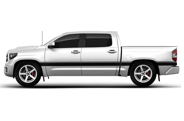 Belt center side stripes graphics decals for Toyota Tundra