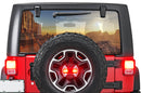 Canyon perforated rear window decal graphics for Jeep Wrangler JL