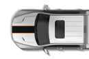 Center stripes with pinstriping decals for Dodge Ram Rebel 2015-2018