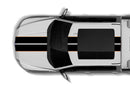 Dual rally racing stripes graphics decals for Ford F150  2015-2020