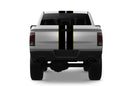 Dual rally racing stripes graphics decals for Dodge Ram 2009-2018