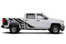 Eagle shredded graphics decals for Chevrolet Silverado 2014-2018