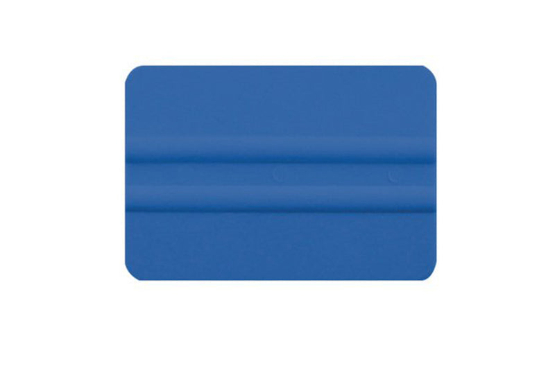 Flexible blue squeegee