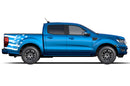 Flag bed side graphics decals for Ford Ranger