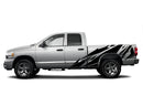 Geometric pattern side graphics decals for Dodge Ram 2002-2008