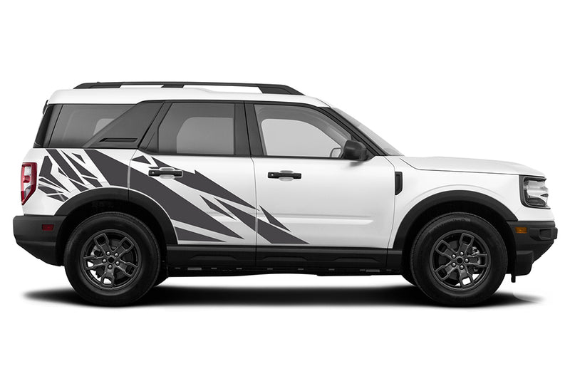 Geometric pattern decals graphics compatible with Ford Bronco Sport